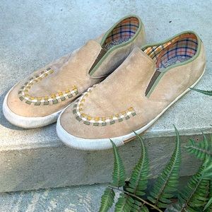 Ben Sherman Mormon Suede Slip-On - Size 13